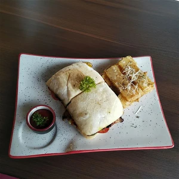 Ratatouille Ricotta Sandwich