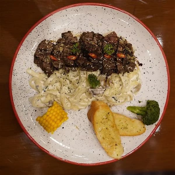 Skirt Steak Saltimbocca