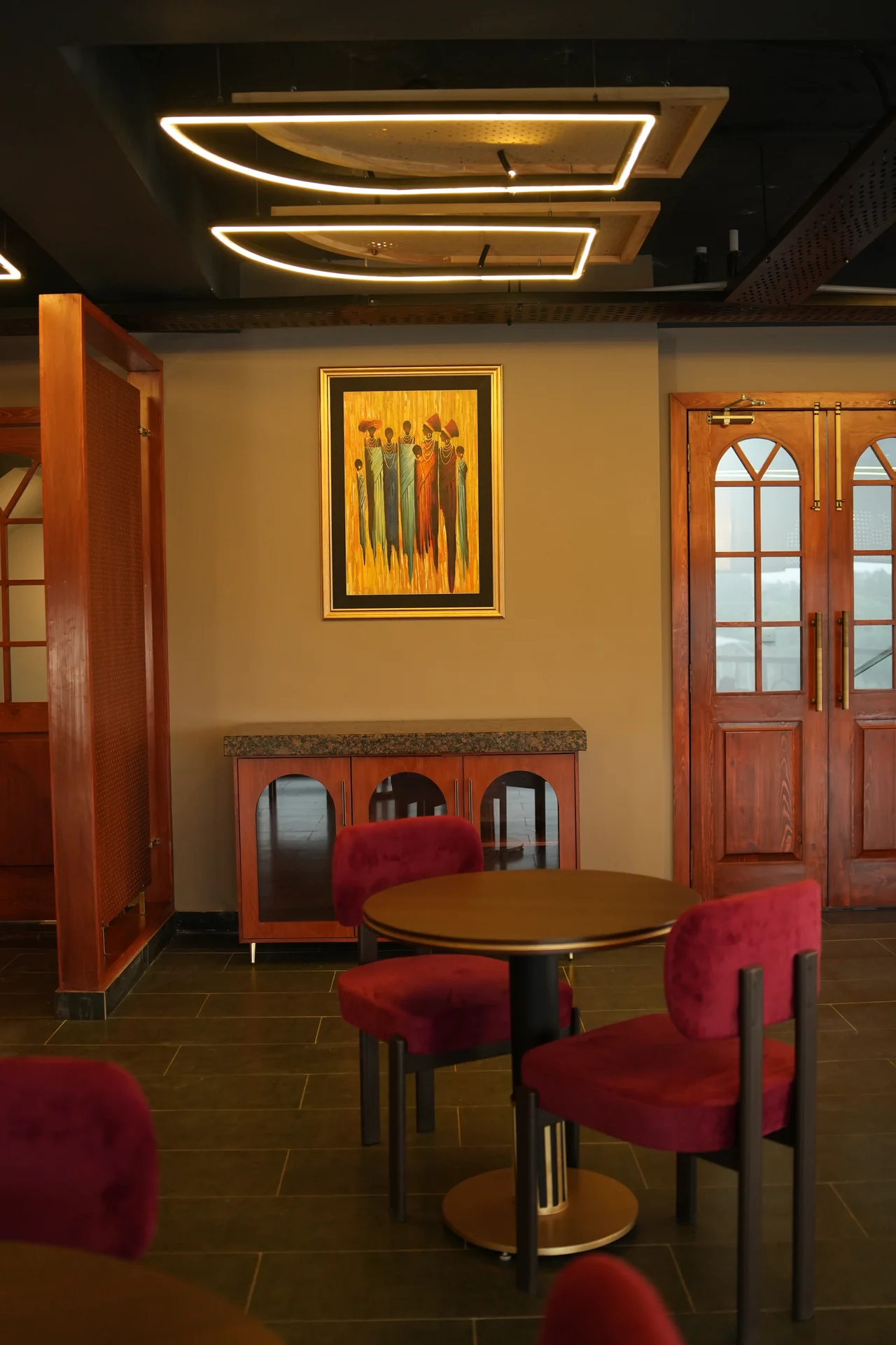Dining Area & Artwork